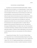 Social Networking: An Annotated Bibliography
