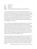 Proposal of Adding Art History Program to Core Curriculum Requirement