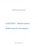 Buffett’s Bid for Media General’s Newspapers