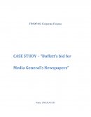 Buffett’s Bid for Media General’s Newspapers
