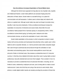 research paper on social media