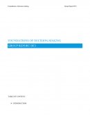 Foundations of Decision-Making