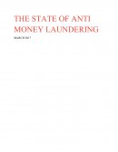The State of Anti Money Laundering