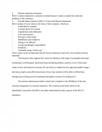 Ikea S Vision And Mission Analysis Case Study