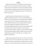 Singapore Descriptive Essay