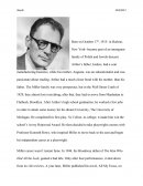 Arthur Miller Biography