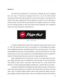 pizza hut conclusion