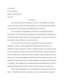 This I Believe - a Paper About the Opinion or Aspect That I Have on Life
