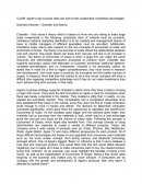 Business Theories - Chandler and Barney