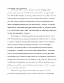 Robert Malthus' Theory of Population