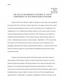The Use of Government Control in 1984 in Comparison to the North Korean Regime