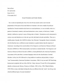 Реферат: Human Sexuality Gender Differences Essay Research Paper