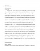 Sport/activity Based Analysis