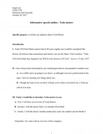 hybrid cars informative speech