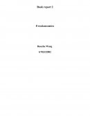 Freakonomics Book Report