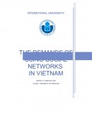 The Demands of Using Social Networks in Vietnam