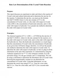 calculations for determining the rate law rate law problems