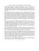 A Story from Discipline Training at Naval Academy, Bumimoro, Surabaya