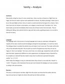 Vanity Analysis