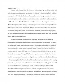 bless me ultima essay