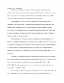 Cookie Writting Assignment