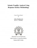 Seismic Fragility Using Response Surface Methodology