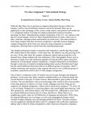 Haier International Strategy