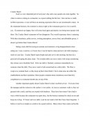 Evaluation Essay