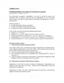 Professional Ethics - Code of Ethics for Professional Accountants