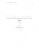 Psychometric Properties of Helicopter Parenting Instrument (hpi) Among Malaysian Undergraduates and the Association of Demographic Characteristics on Helicopter Parenting