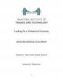 Tata Group - Leading for a Globalized Economy