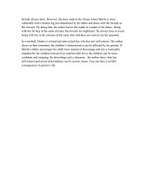 pics The Elevator Short Story Analysis the elevator by william sleator essay