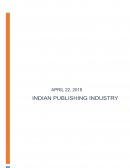 Indian Publishing Industry Report