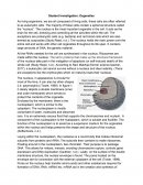 Student Investigation: Organelles