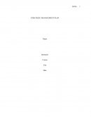 Sasa Hong Kong International Holdings Limited - Strategic Management Plan