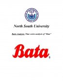 Time Series Analysis of Bata