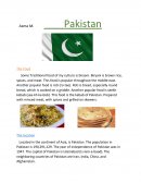 Pakistan Traditional Foods