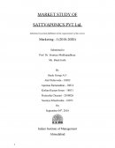 Market Study of Sattvaponics Pvt Ltd.