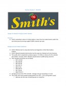 Design of a Research Proposal Smith’s Market