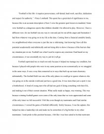 self respect essay