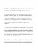 Unpacking online Learning Experiences: online Learning Self-Efficacy and Learning Satisfaction