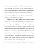 An Essay on Confucius and Zhuangzi