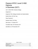 Apple Inc. - Strategy Evaluation and Implementation