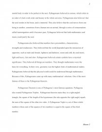 Реферат: Pythagoras Essay Research Paper Pythagoras of Samos