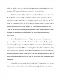 Eng 101 A Cup Of Tea And Miss Brill Essay Eng 101 A Cup Of Tea And Miss Brill Essay