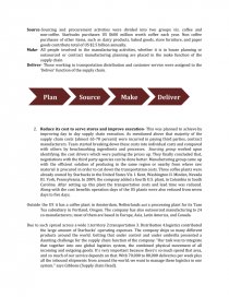 starbucks supply chain management case study starbuck supply chain