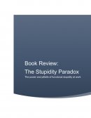 The Stupidity Paradox - Book Review