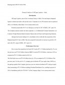 Financial Analysis of Allcargo Logistics, India