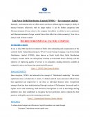 Tata Power Delhi Distribution Limited Environment Analysis