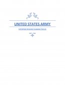 United States Army Enterprise Resource Planning